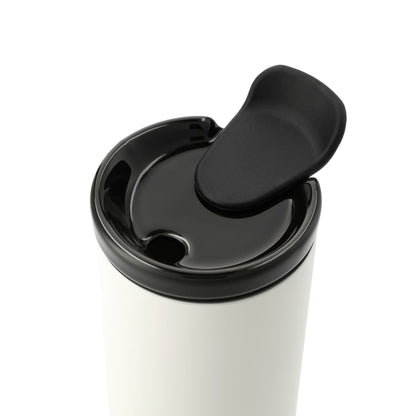 White Seneca Tumbler 16oz w/ Ceramic Lid & Lining