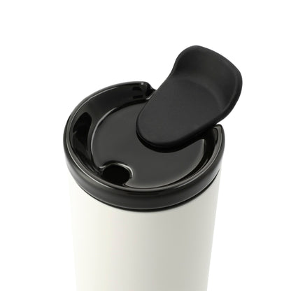White Seneca Tumbler 16oz w/ Ceramic Lid & Lining
