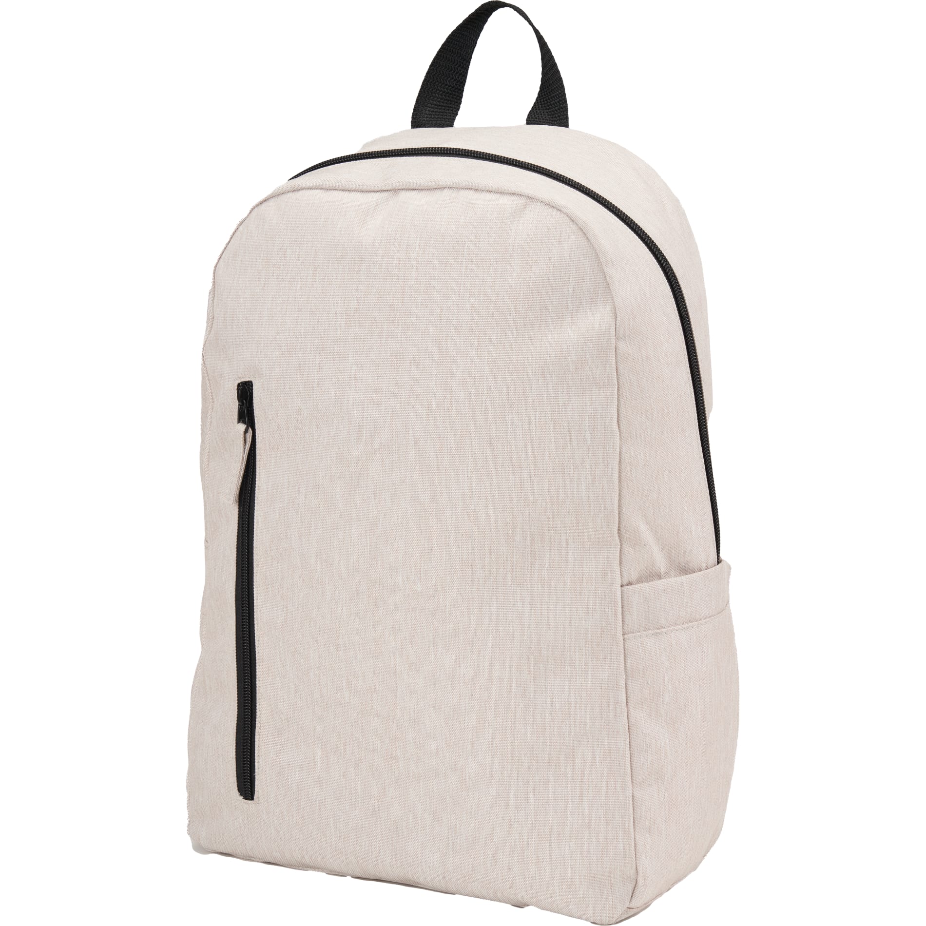 White Skye Recycled Laptop Backpack plain