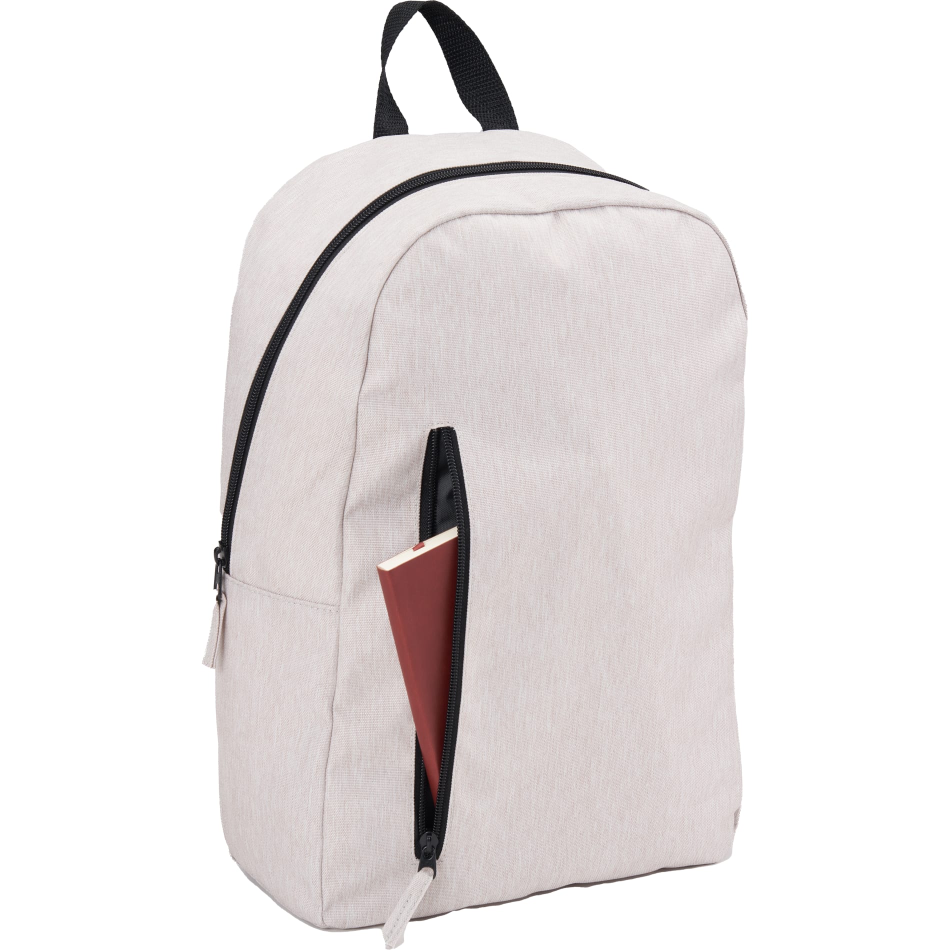 White Skye Recycled Laptop Backpack plain