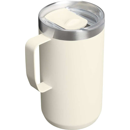White Stanley Everyday Camp Mug 24oz plain