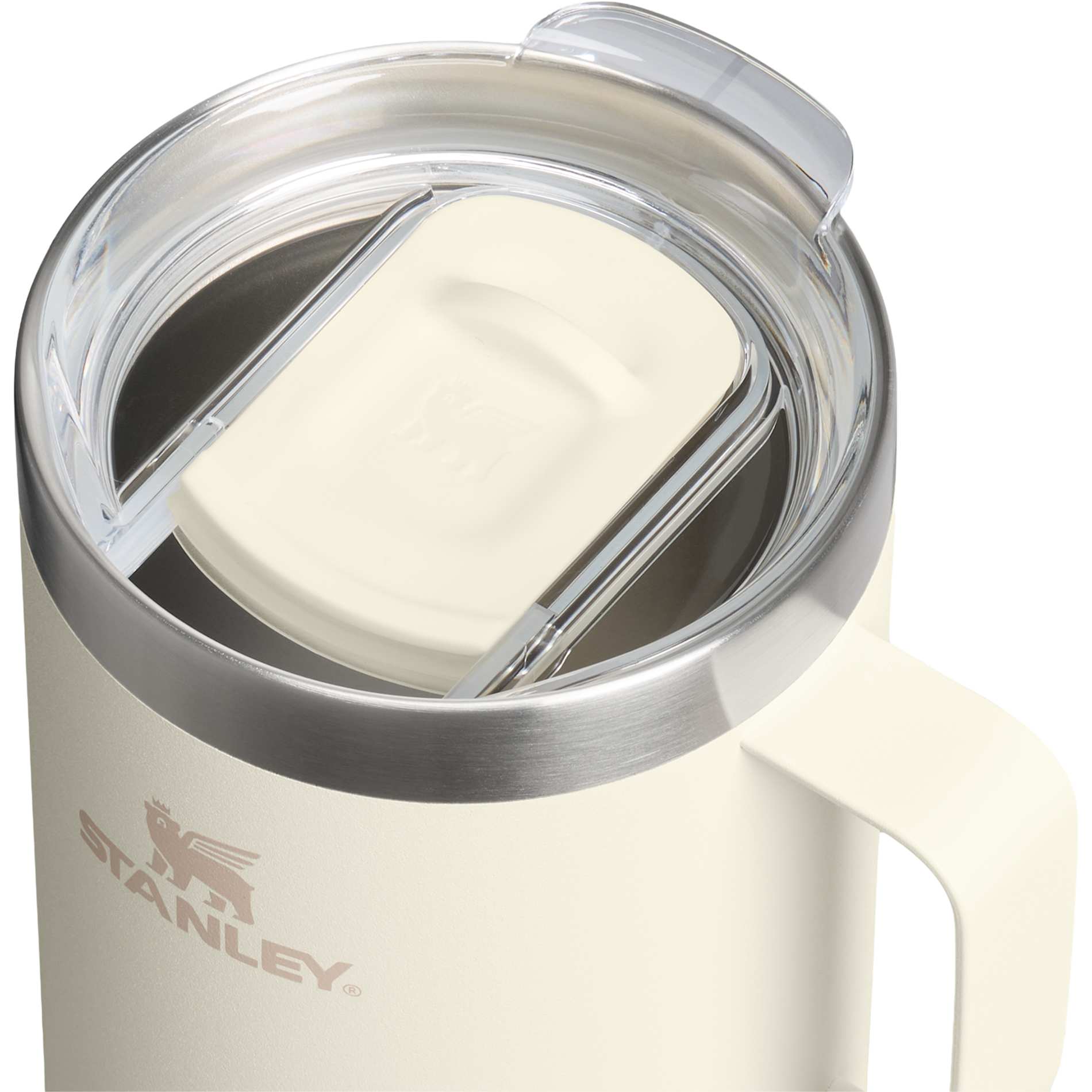 White Stanley Everyday Camp Mug 24oz
