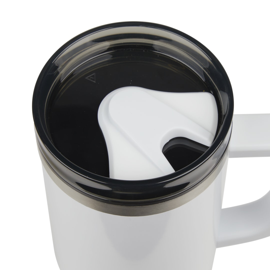 White Thor 40oz Straw Tumbler plain