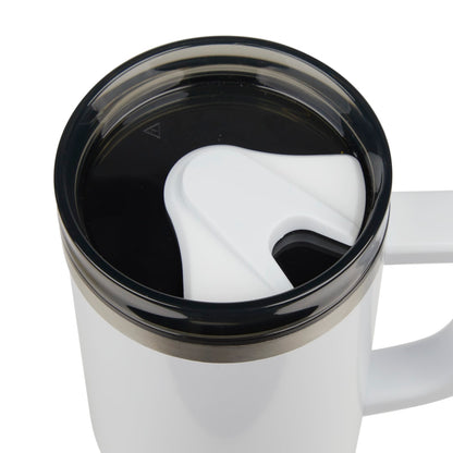 White Thor 40oz Straw Tumbler plain