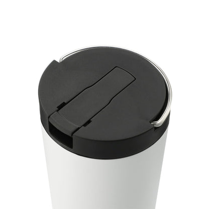 White Thor Copper Insulated Tumbler 24oz Flip Straw Lid