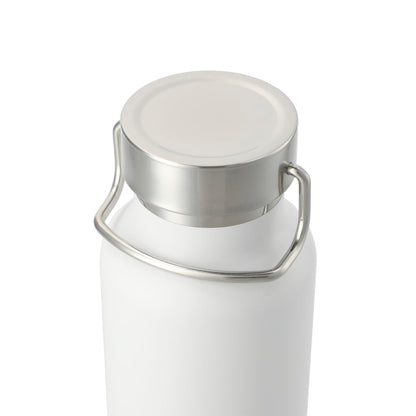 White Thor Copper Vacuum Insulated Bottle 22oz