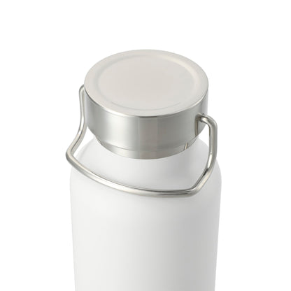 White Thor Copper Vacuum Insulated Bottle 22oz