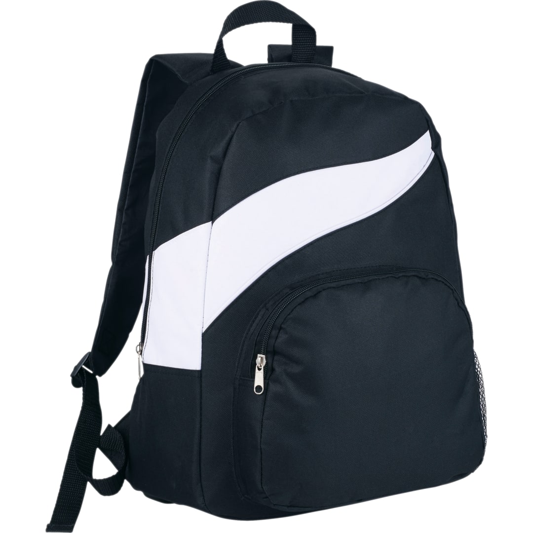 White Tornado Deluxe Backpack plain