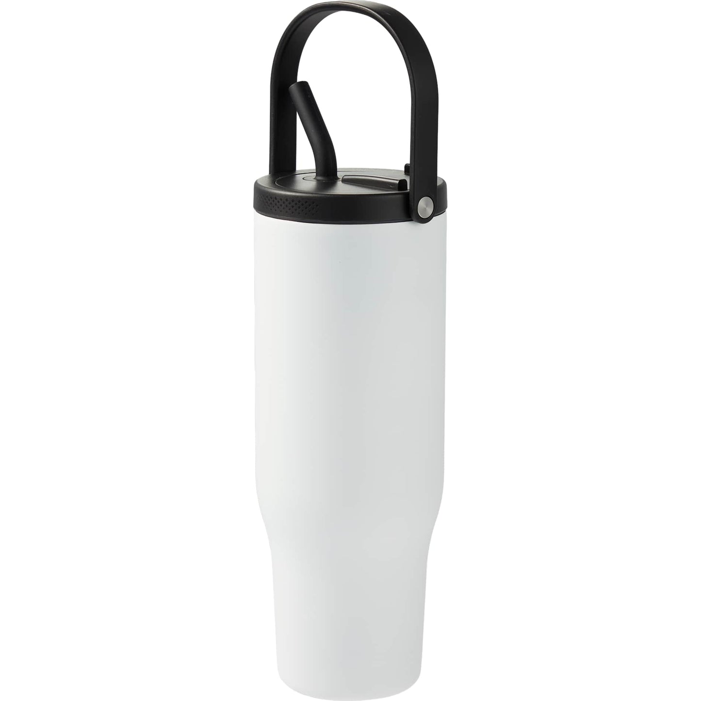 White Trinity Recycled Straw Leak proof Tumbler 30oz plain