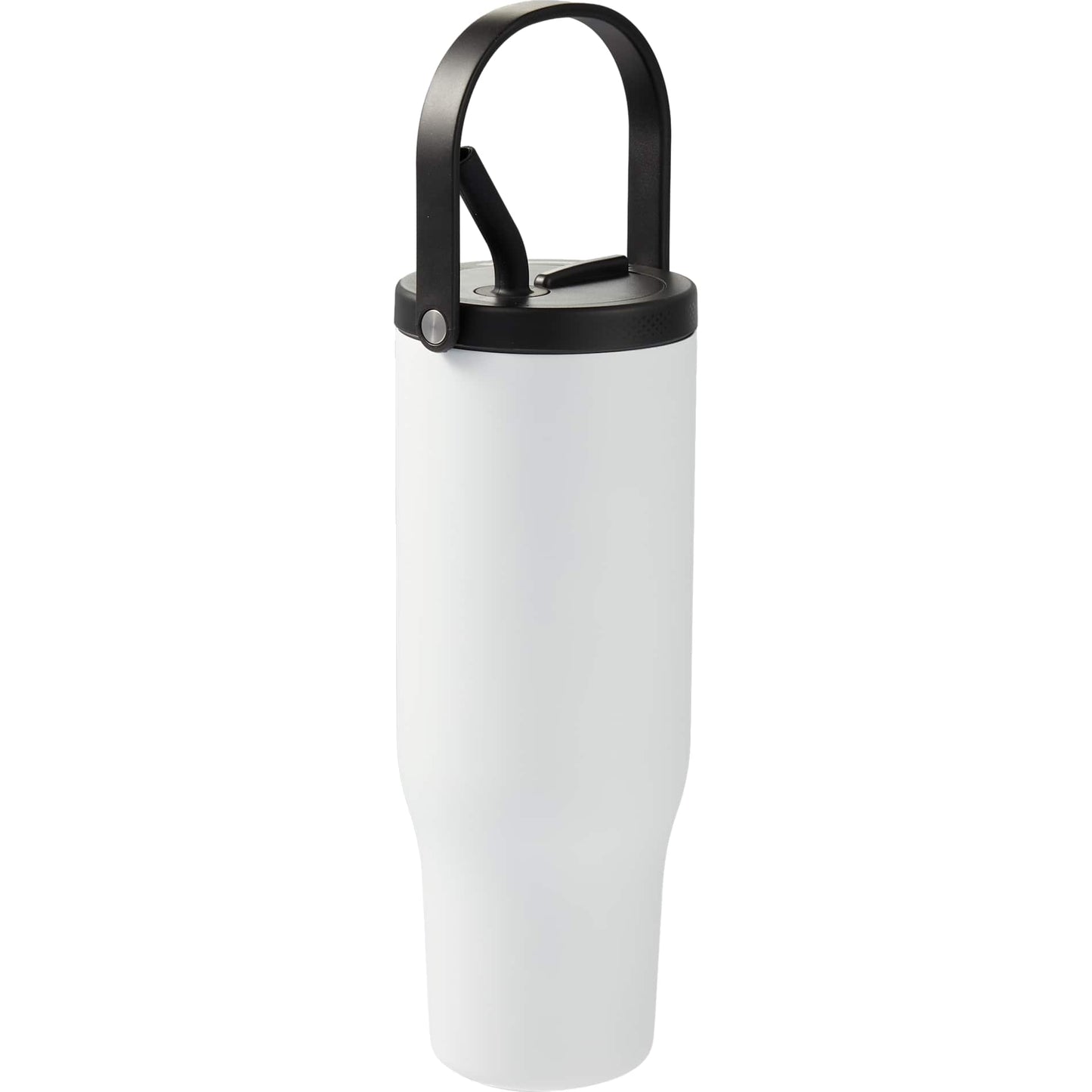 White Trinity Recycled Straw Leak proof Tumbler 30oz plain