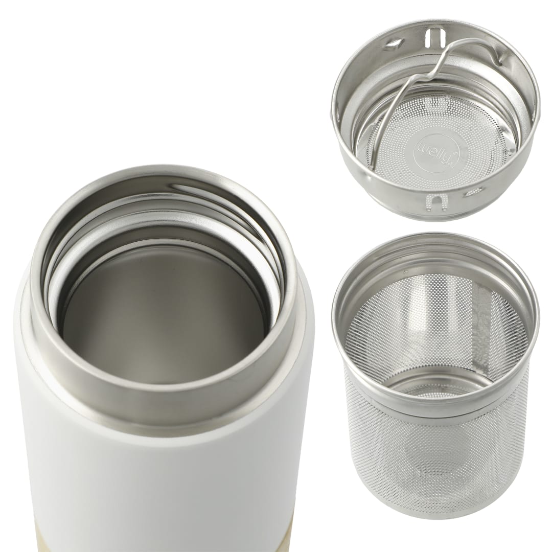 White Welly® Traveler Copper Vacuum Tumbler 12oz